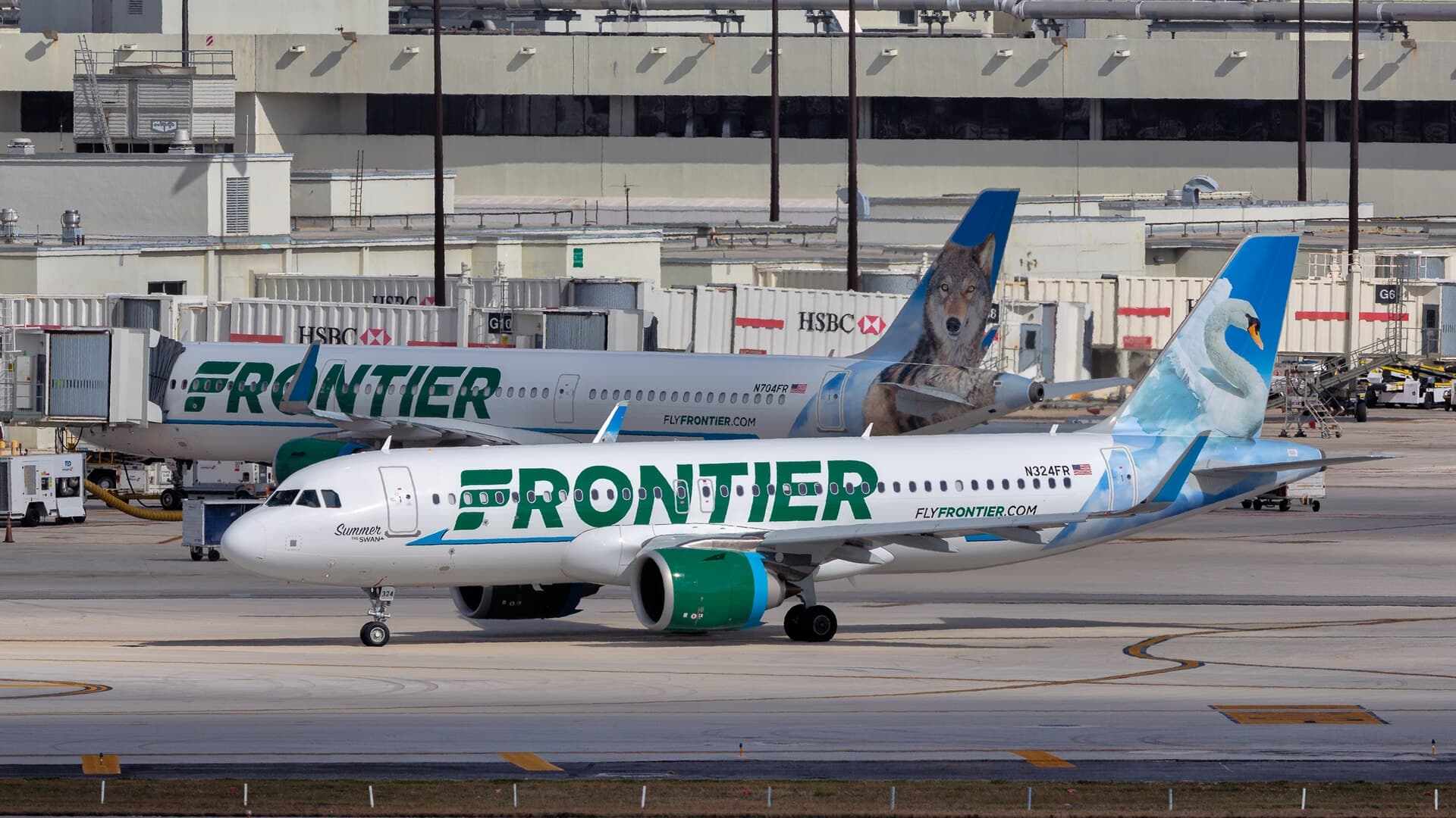 N324FR - Airbus