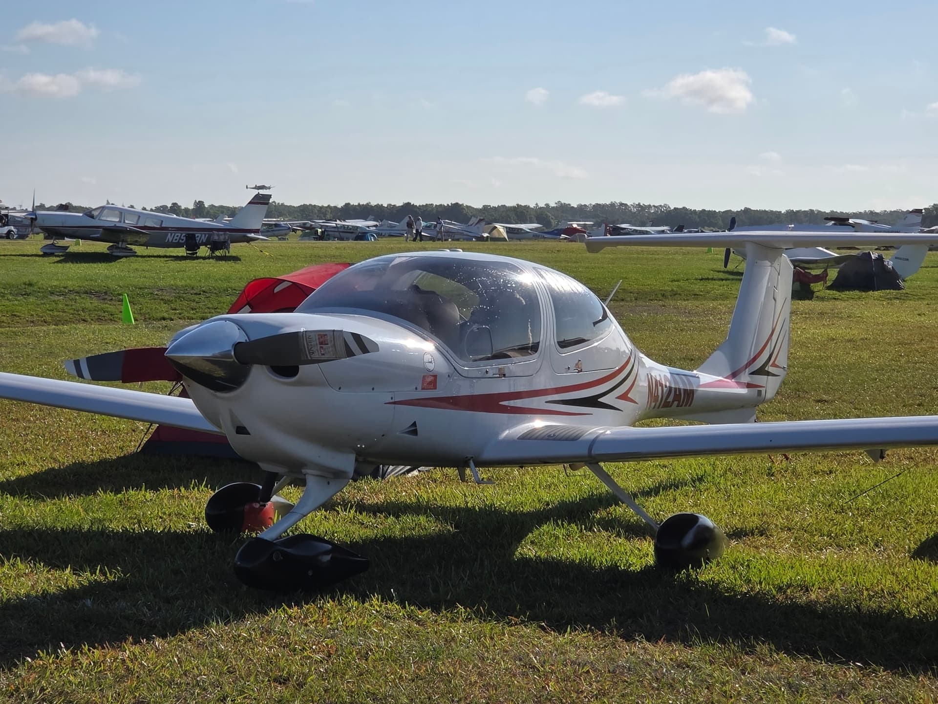 N412AM — Diamond DA40 at Lakeland Linder Intl