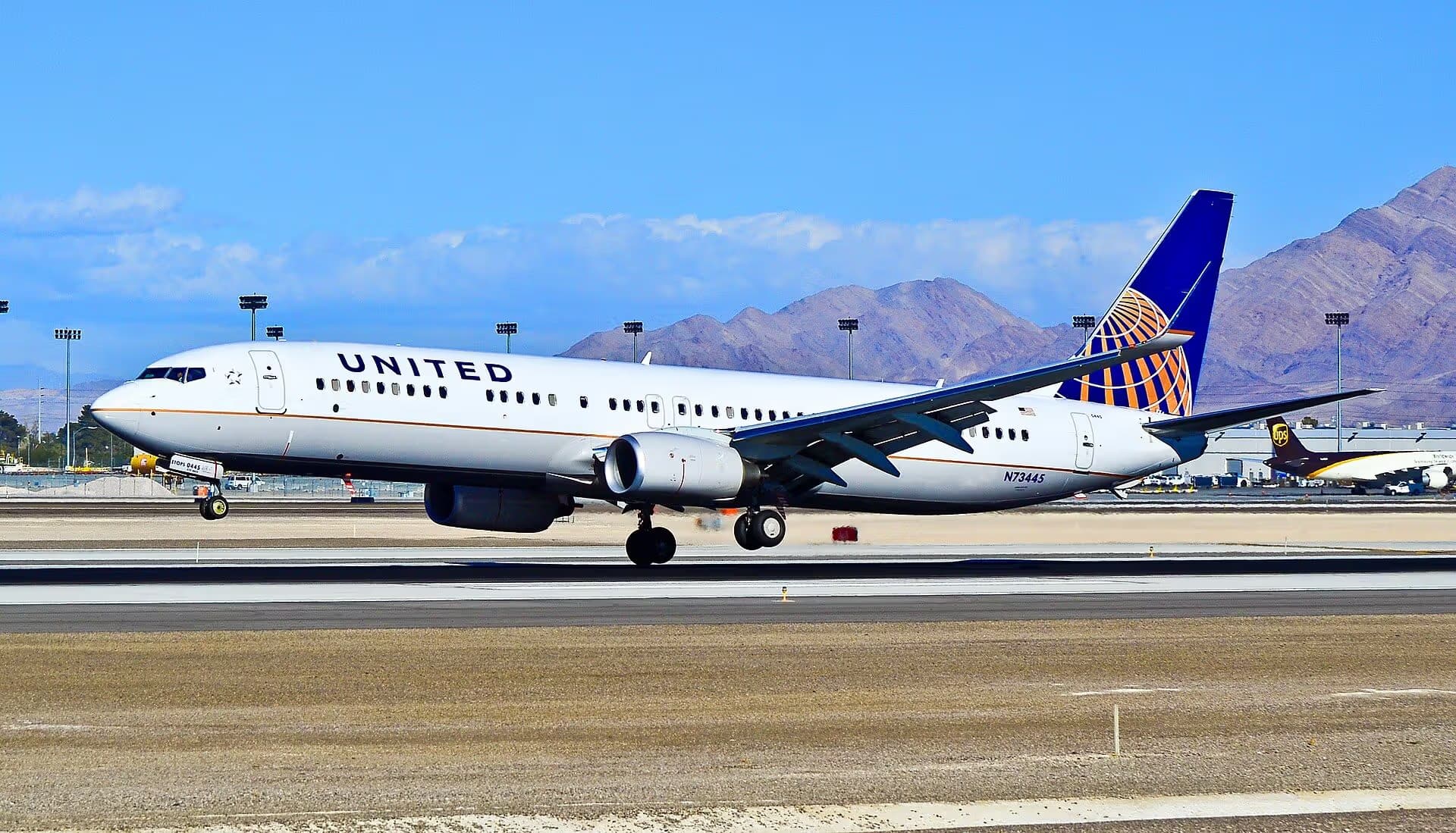 N73445 — Twin-engine aircraft