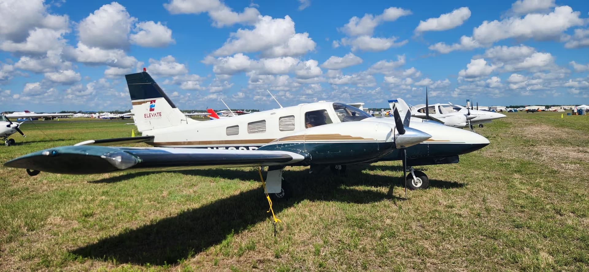 N593RG — Piper Seneca V PA-34-220T at Lakeland Linder Intl