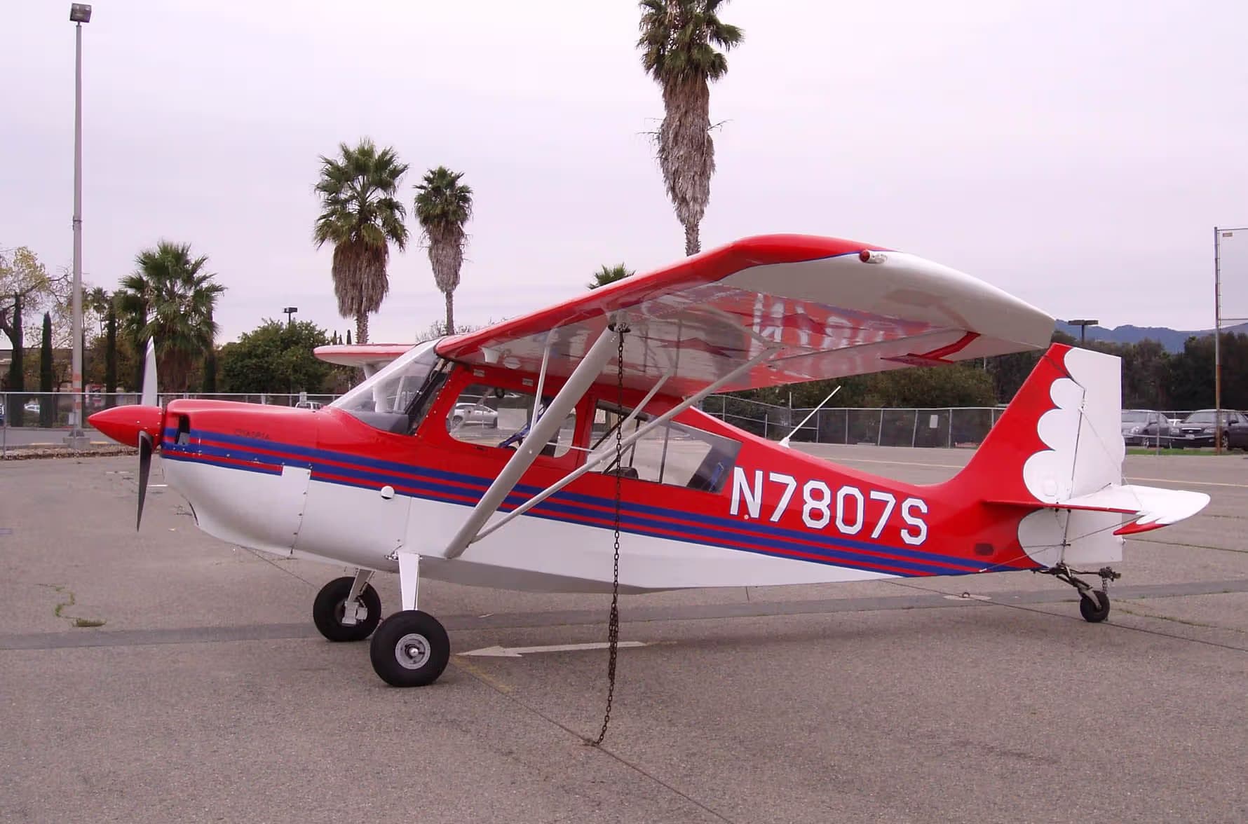 N7807S — Single-engine aircraft