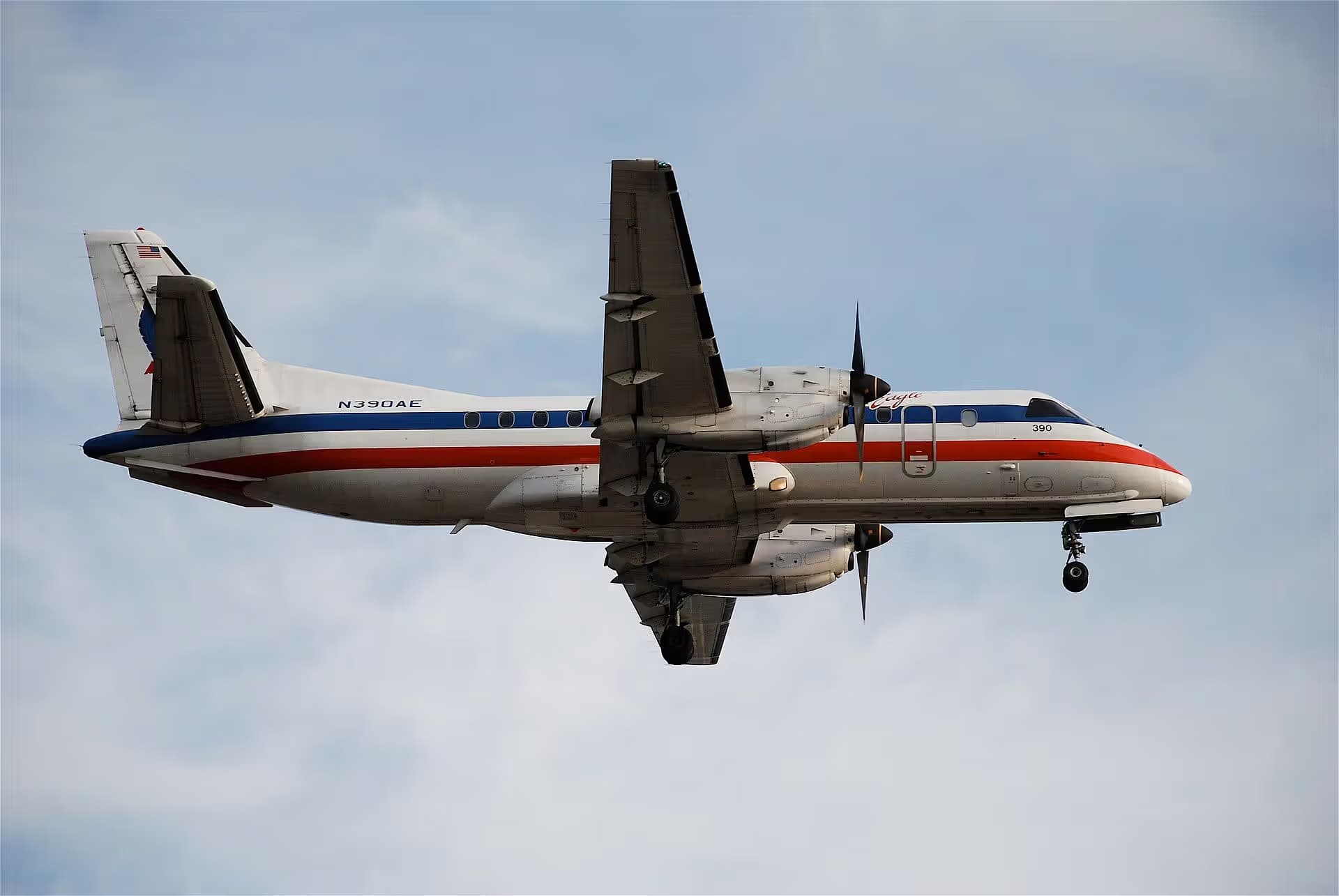 N390AE — Twin-engine aircraft