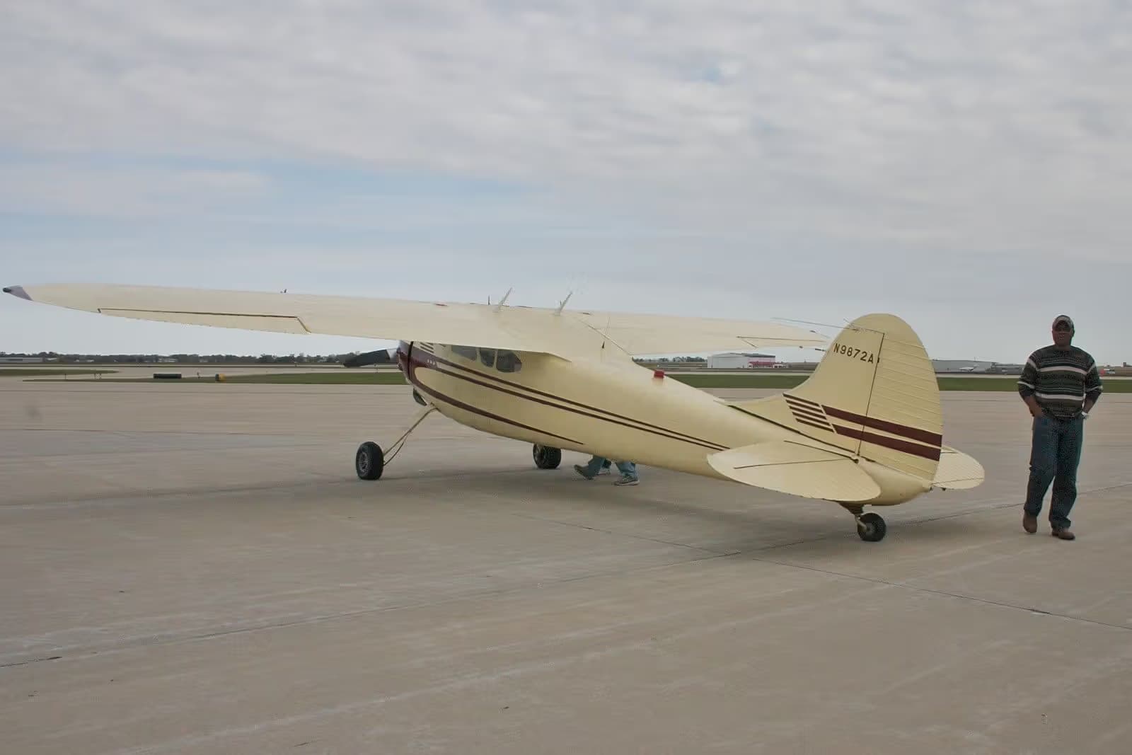 N9872A — Single-engine aircraft