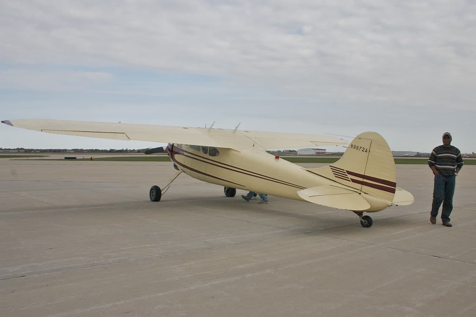 N9872A — Single-engine aircraft