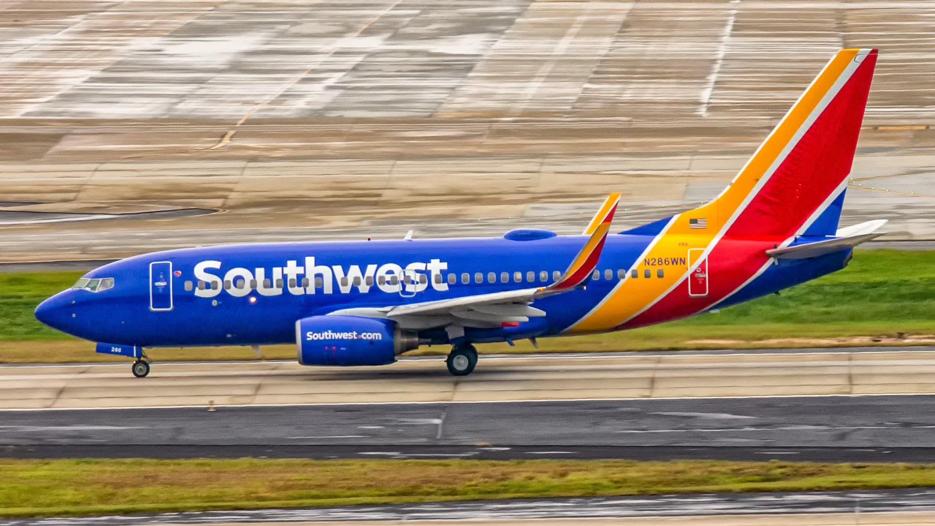 N286WN — Boeing