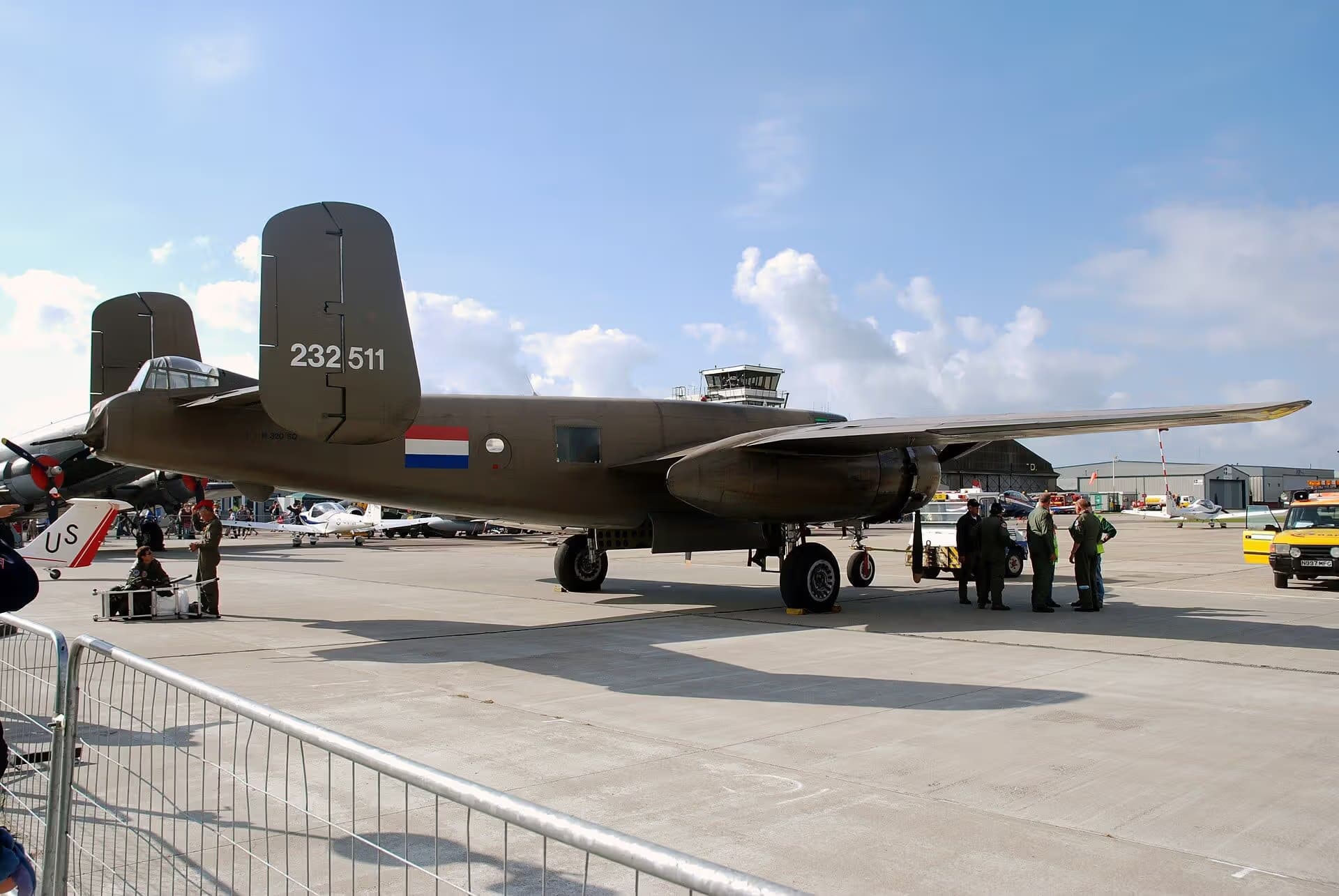 Unidentified — Twin-engine aircraft