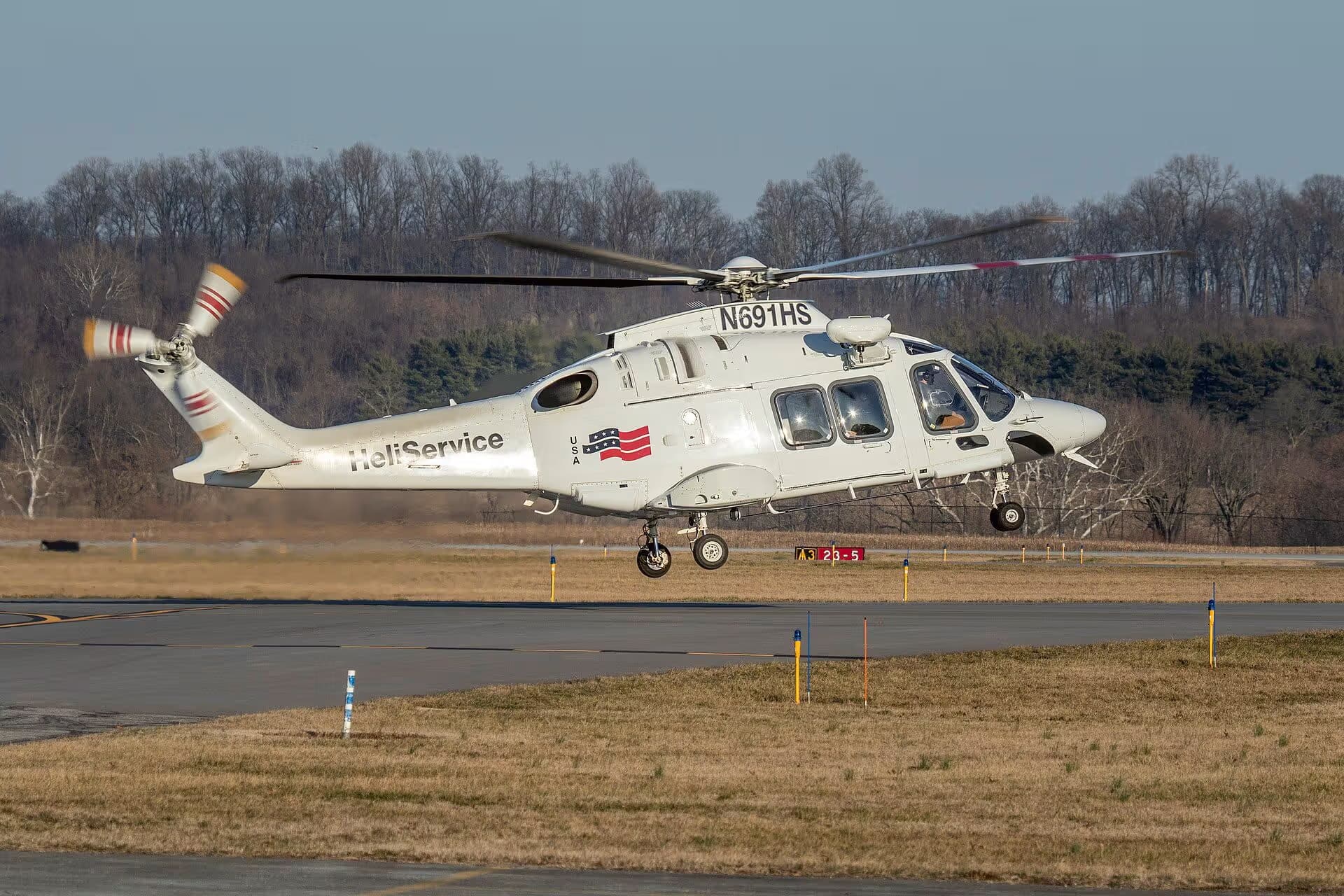 N691HS — Helicopter