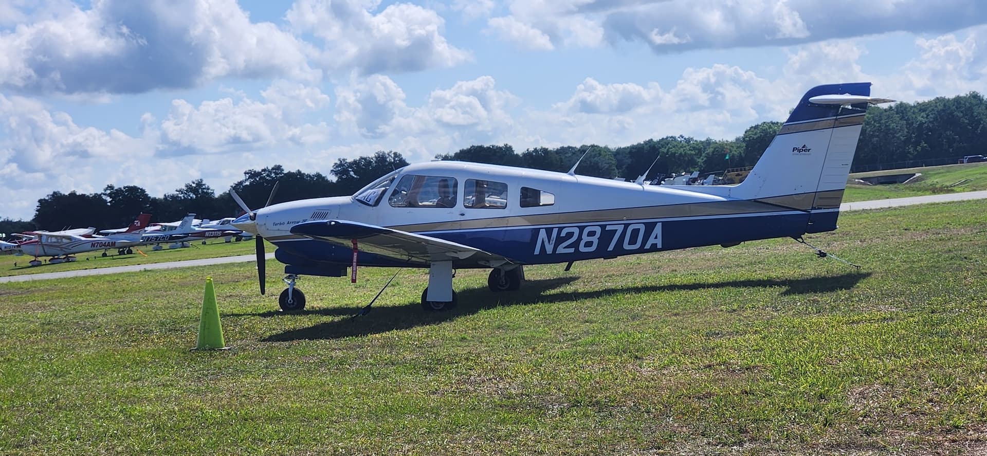 N2870A — Piper Turbo Arrow IV PA-28RT-201T at Lakeland Linder Intl