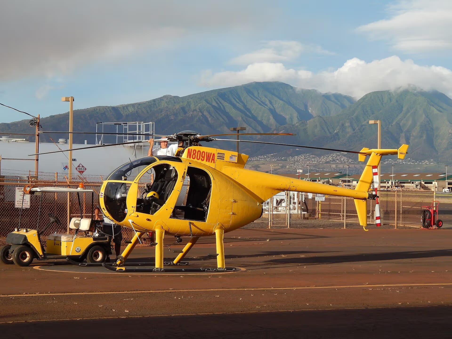 N809WA — Helicopter