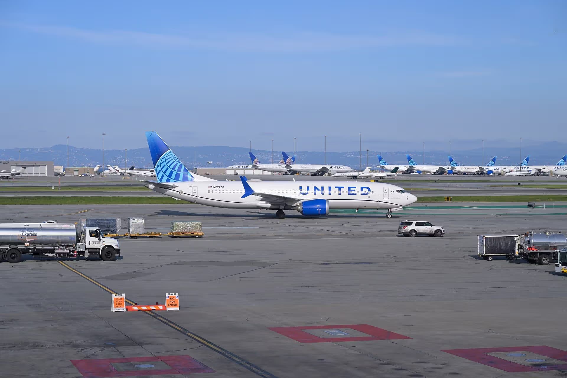 N27268 — Twin-engine aircraft