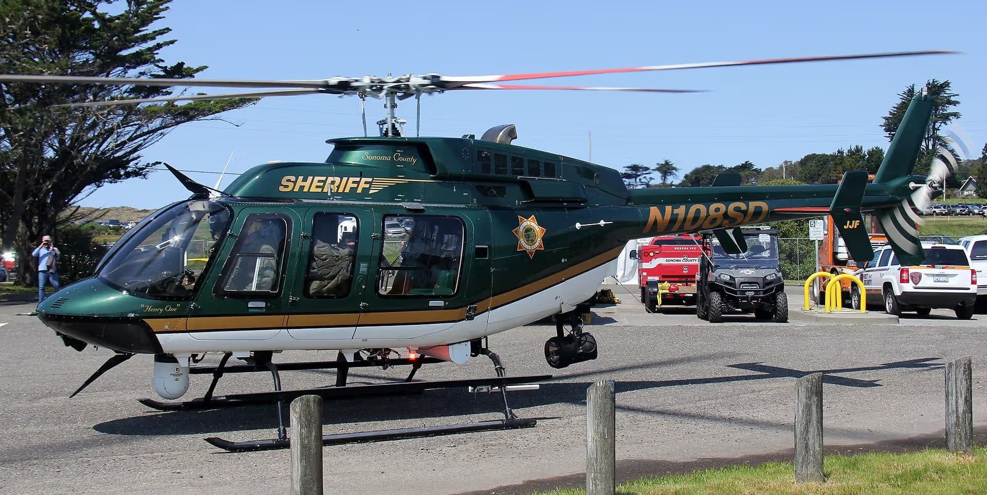 N108SD — Helicopter