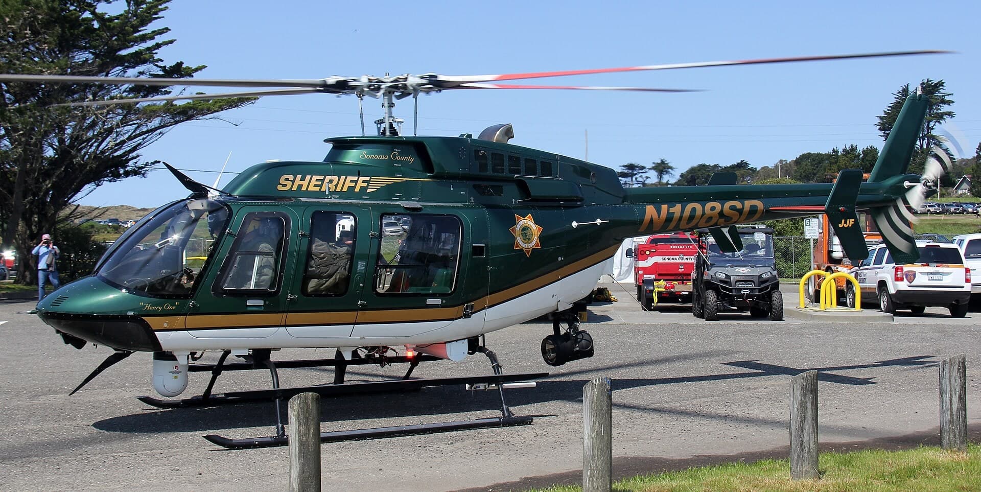 N108SD — Helicopter