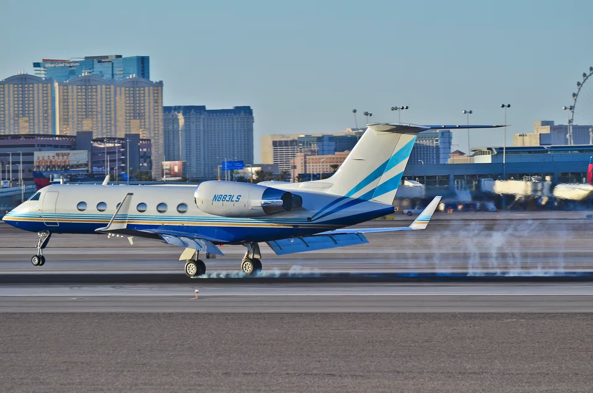 N883LS — Business jet