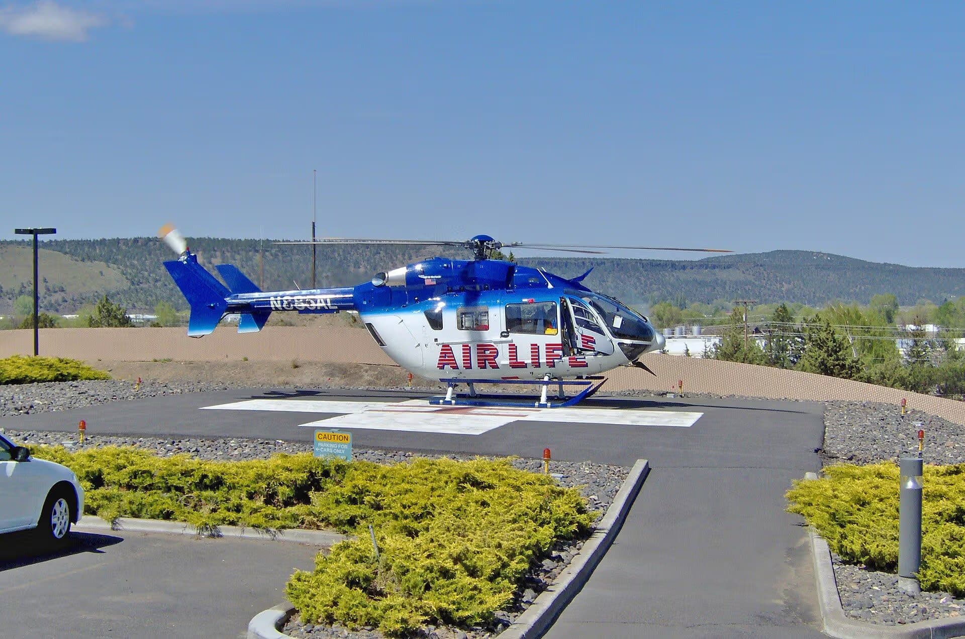 N885AL — Helicopter