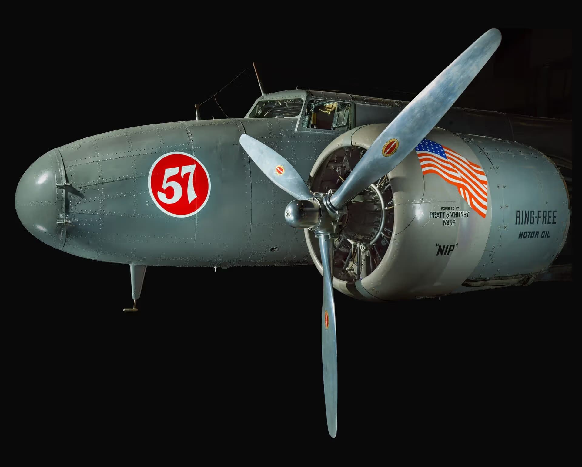 Unidentified — Single-engine aircraft