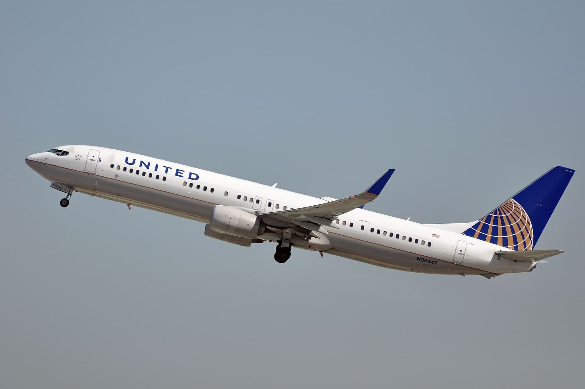 N36447 — Twin-engine aircraft
