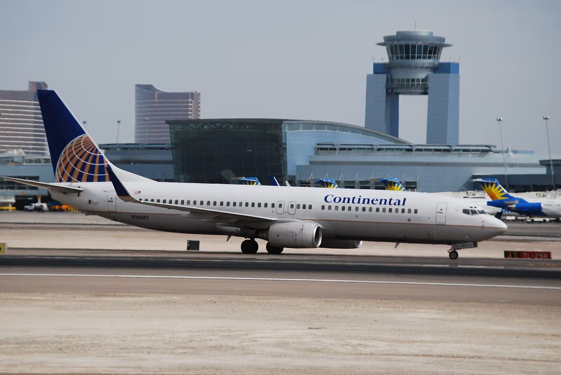 N14242 — Twin-engine aircraft