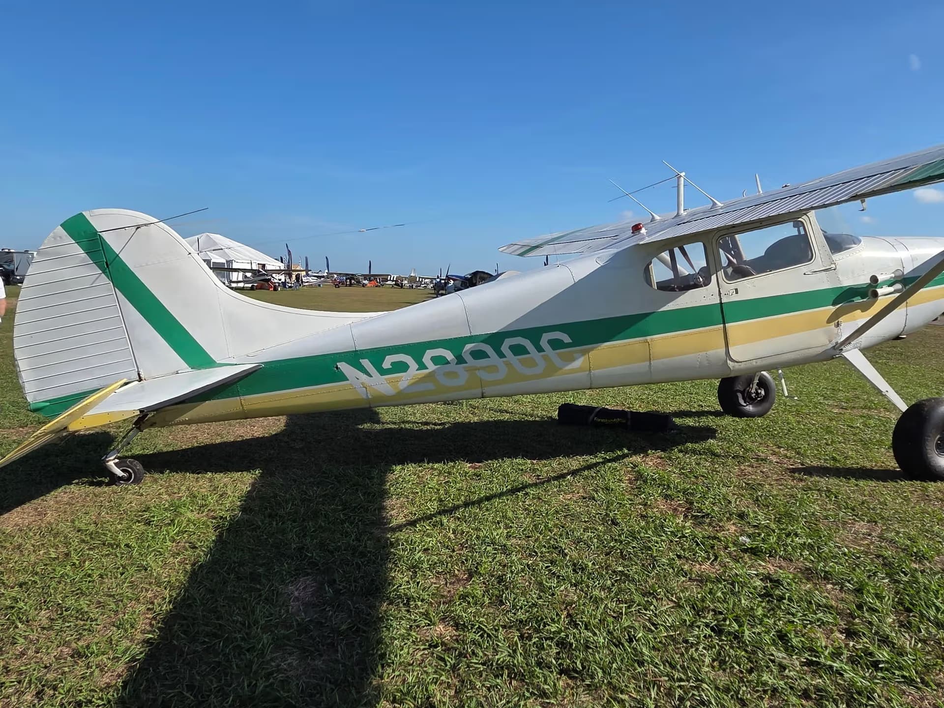 N2890C — Cessna 170B at Lakeland Linder Intl