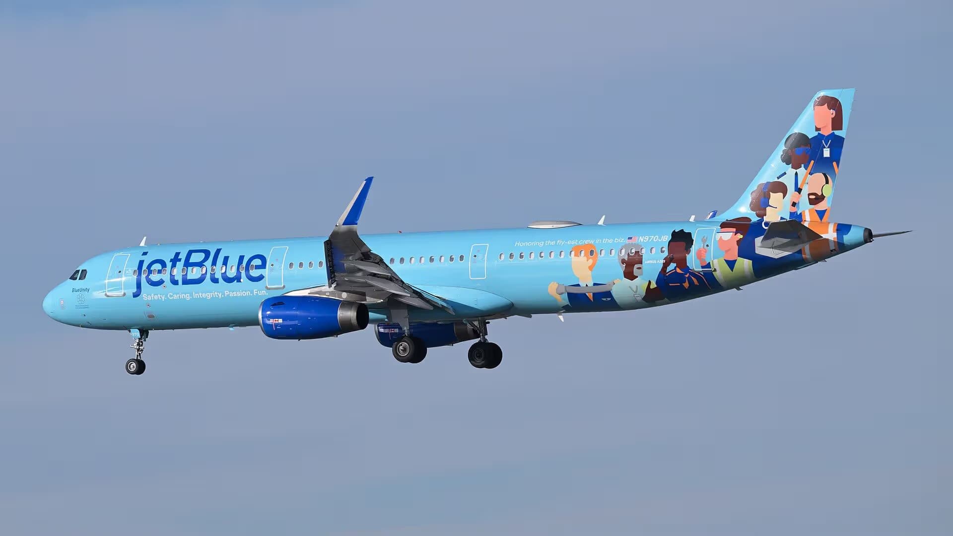 N970JB — Airbus