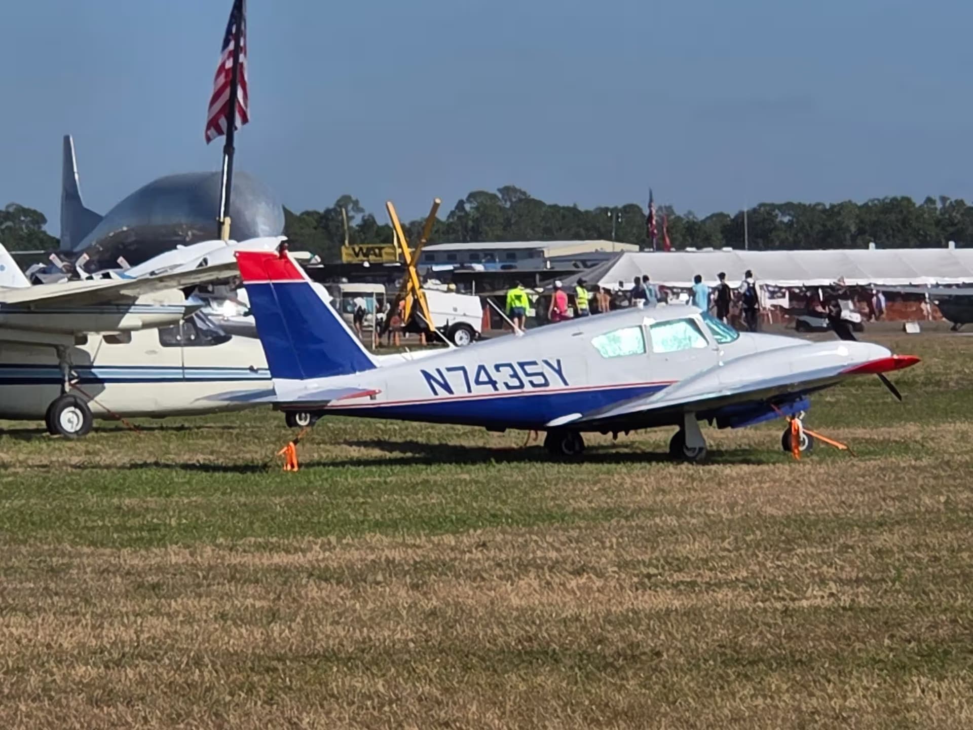 N7435Y — Piper Twin Comanche PA-30 at Lakeland Linder Intl