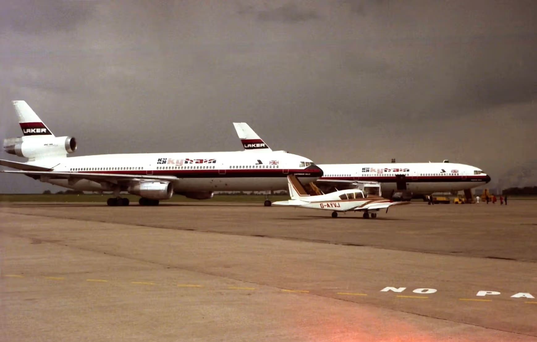 G-AYVJ — Single-engine aircraft