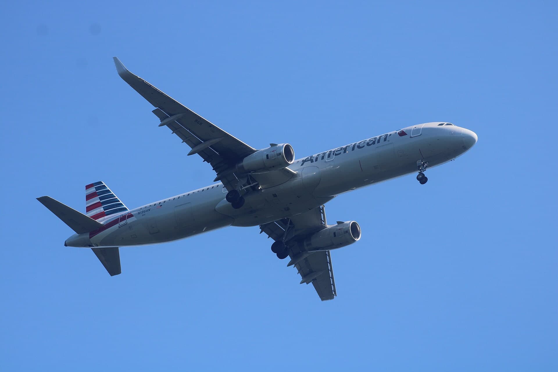 N136AN — Airbus