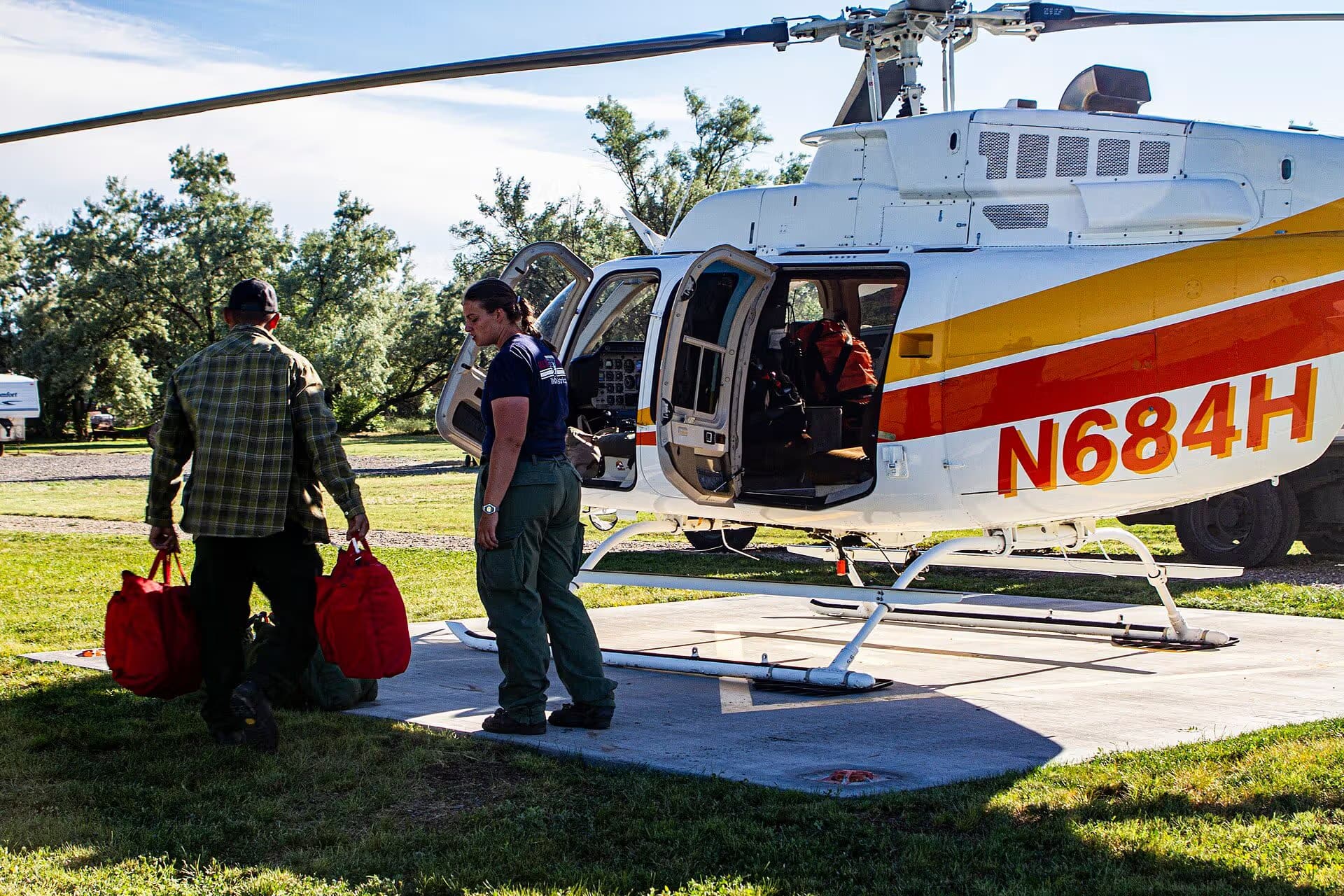N684H — Helicopter