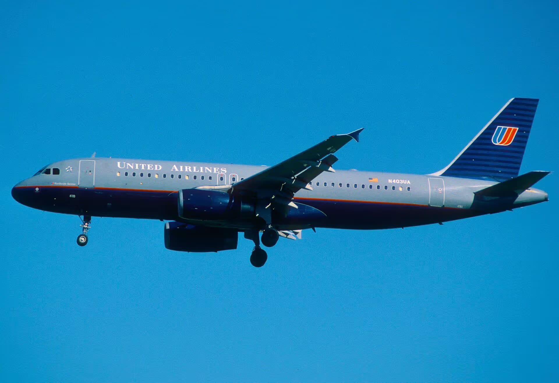 N403UA — Airbus