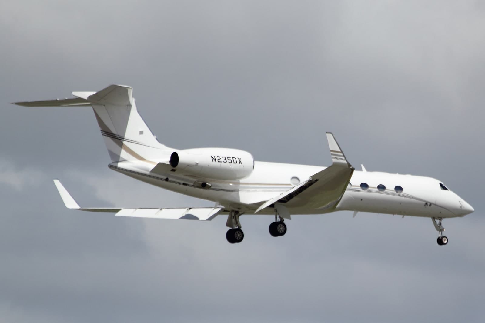N235DX — Business jet