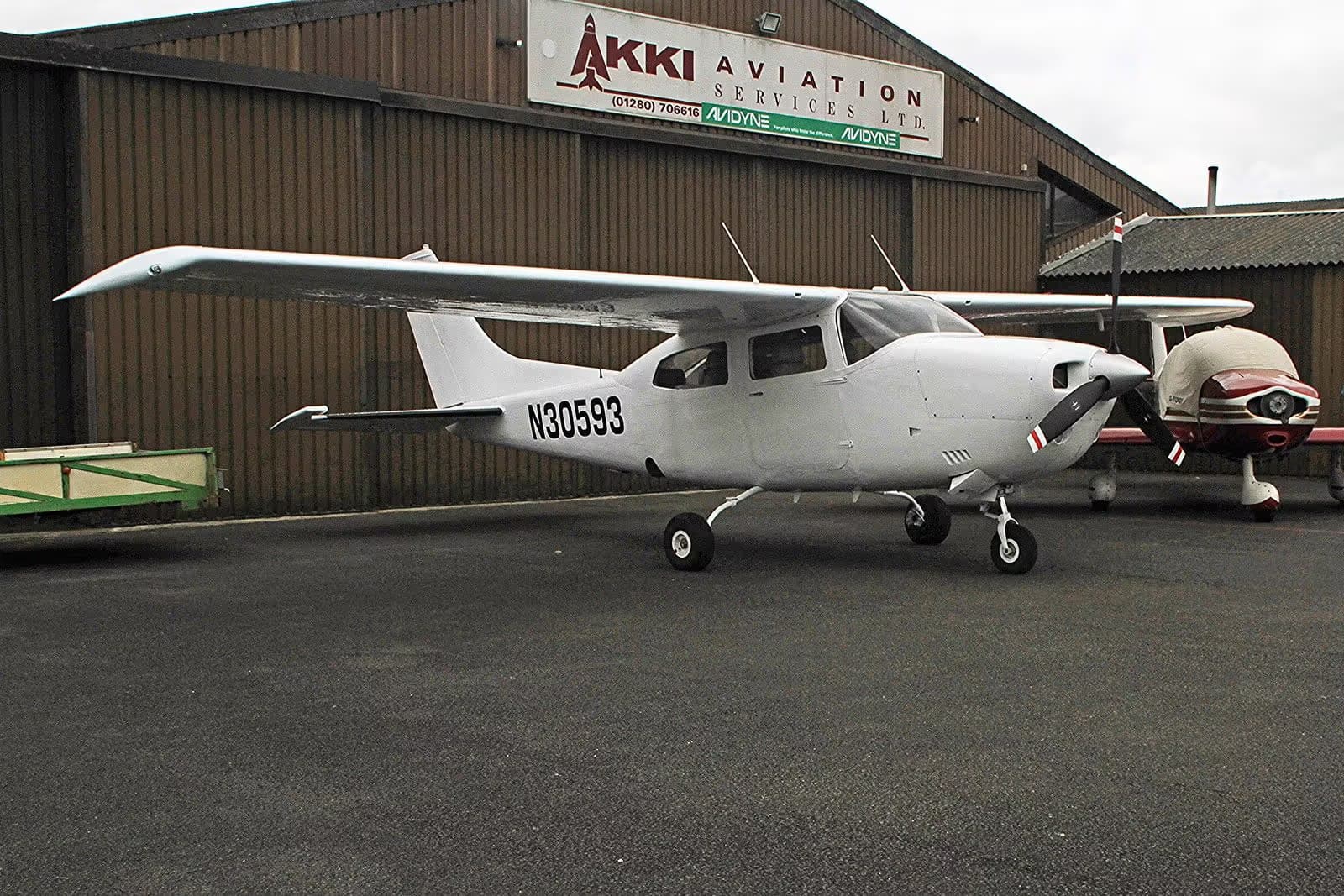 N30593 — Single-engine aircraft