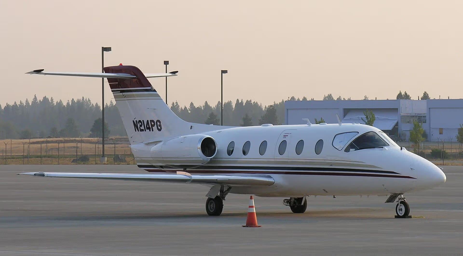 N214PG — Business jet