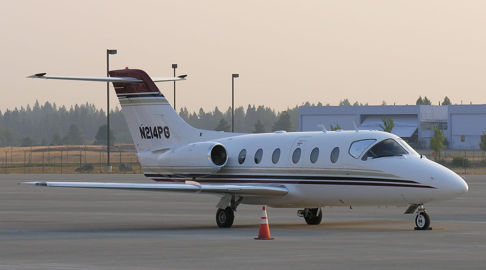 N214PG — Business jet