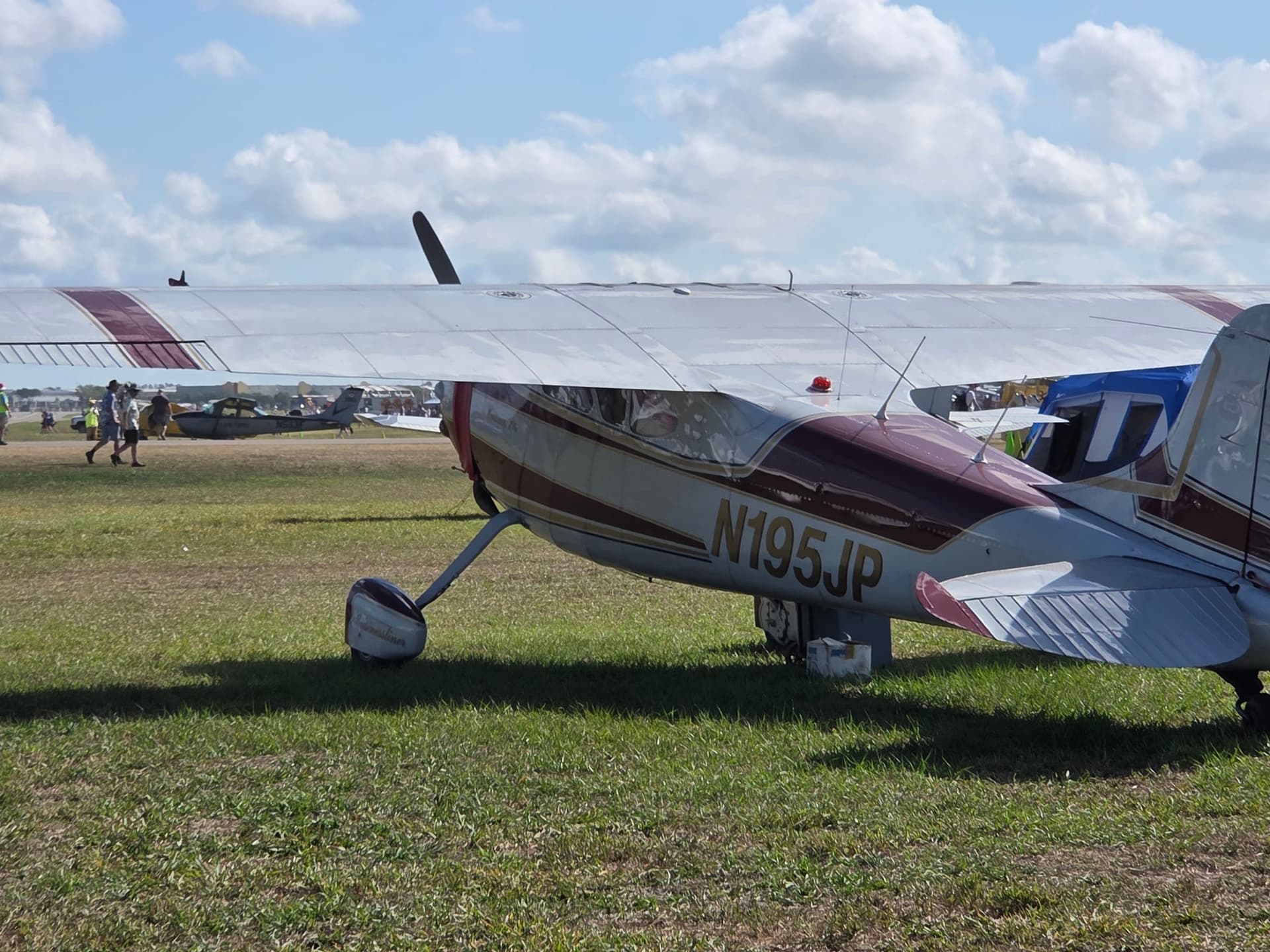 N195JP — Cessna 195 at Lakeland Linder Intl