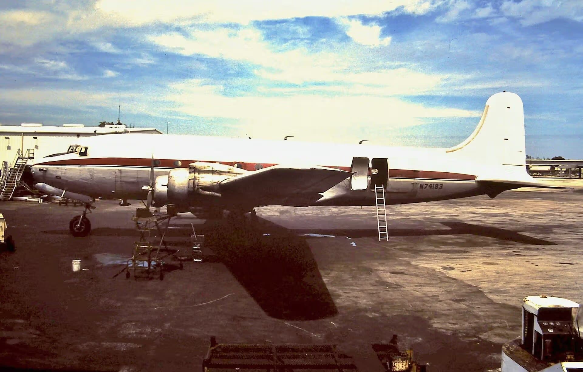 N74183 — Twin-engine aircraft