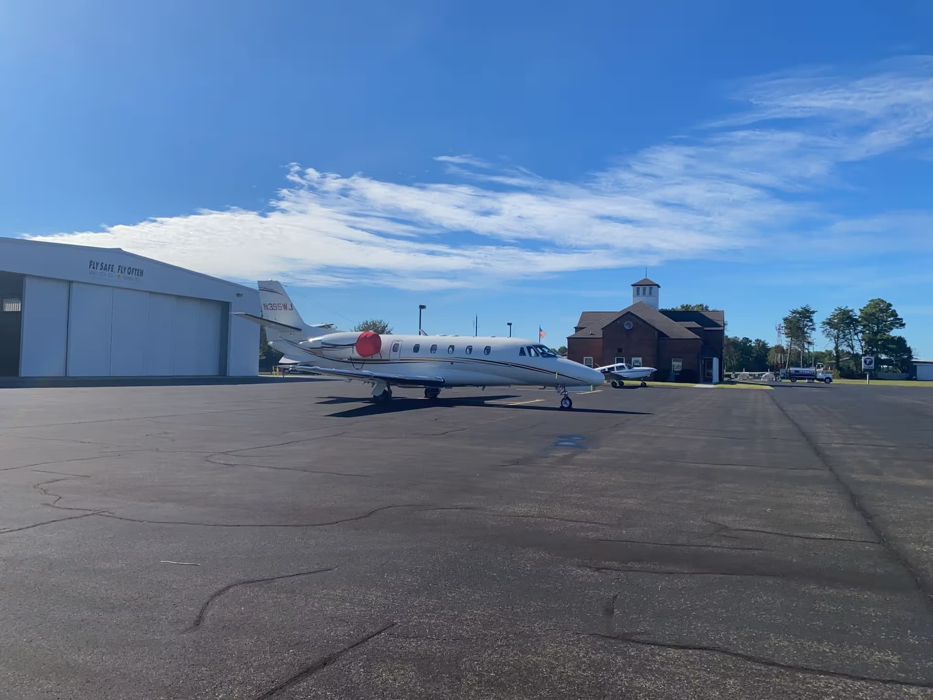 N395WJ — Cessna Citation XLS at McMinn County Airport