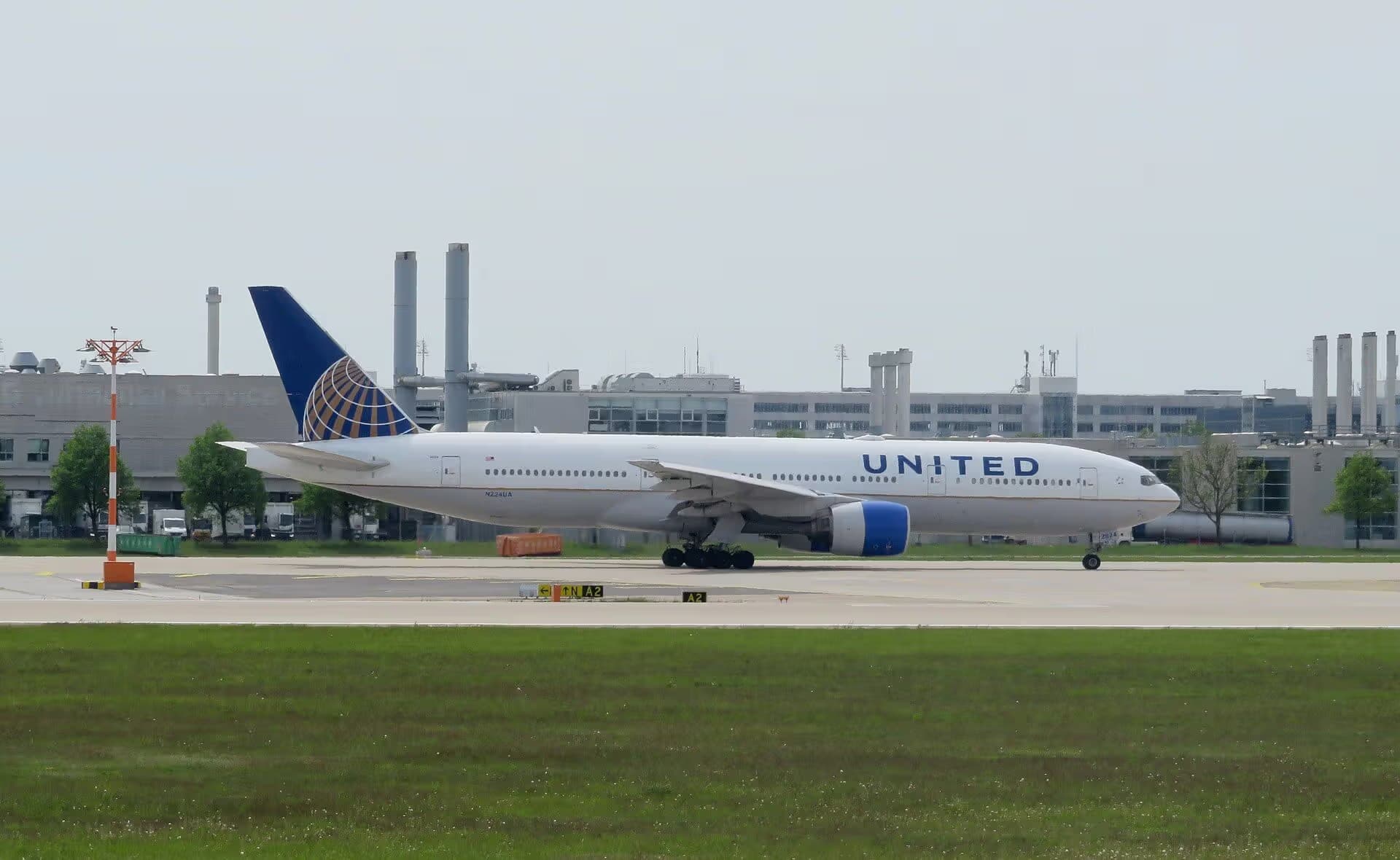 N224UA — Boeing at Munich Airport