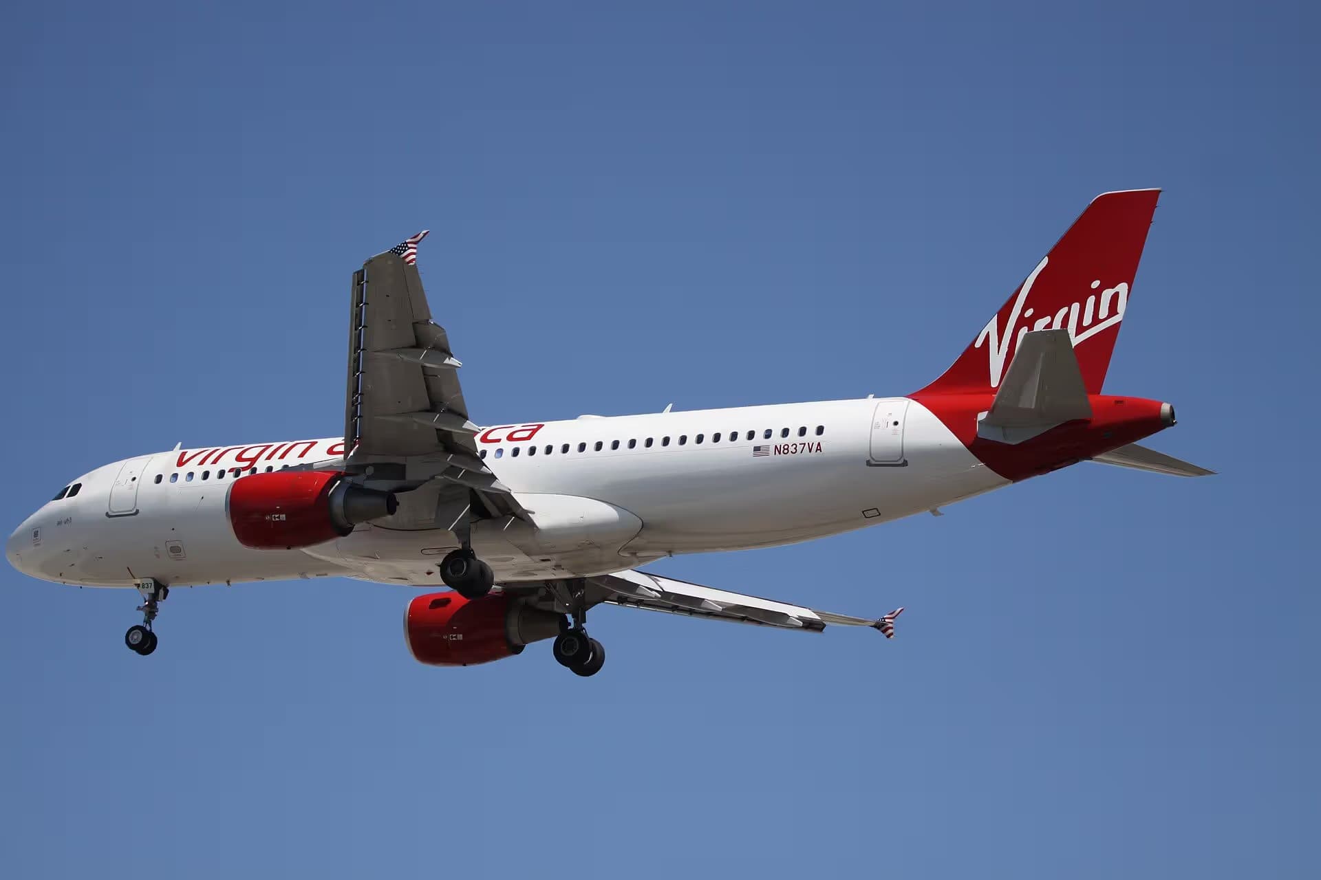 N837VA — Airbus