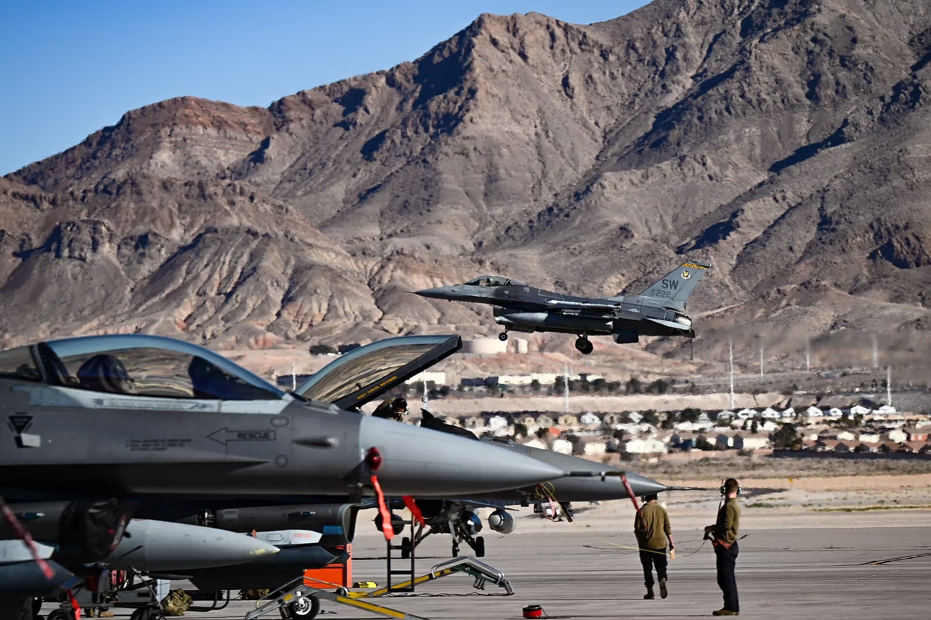 Unidentified — Single-engine aircraft at Shaw Air Force Base