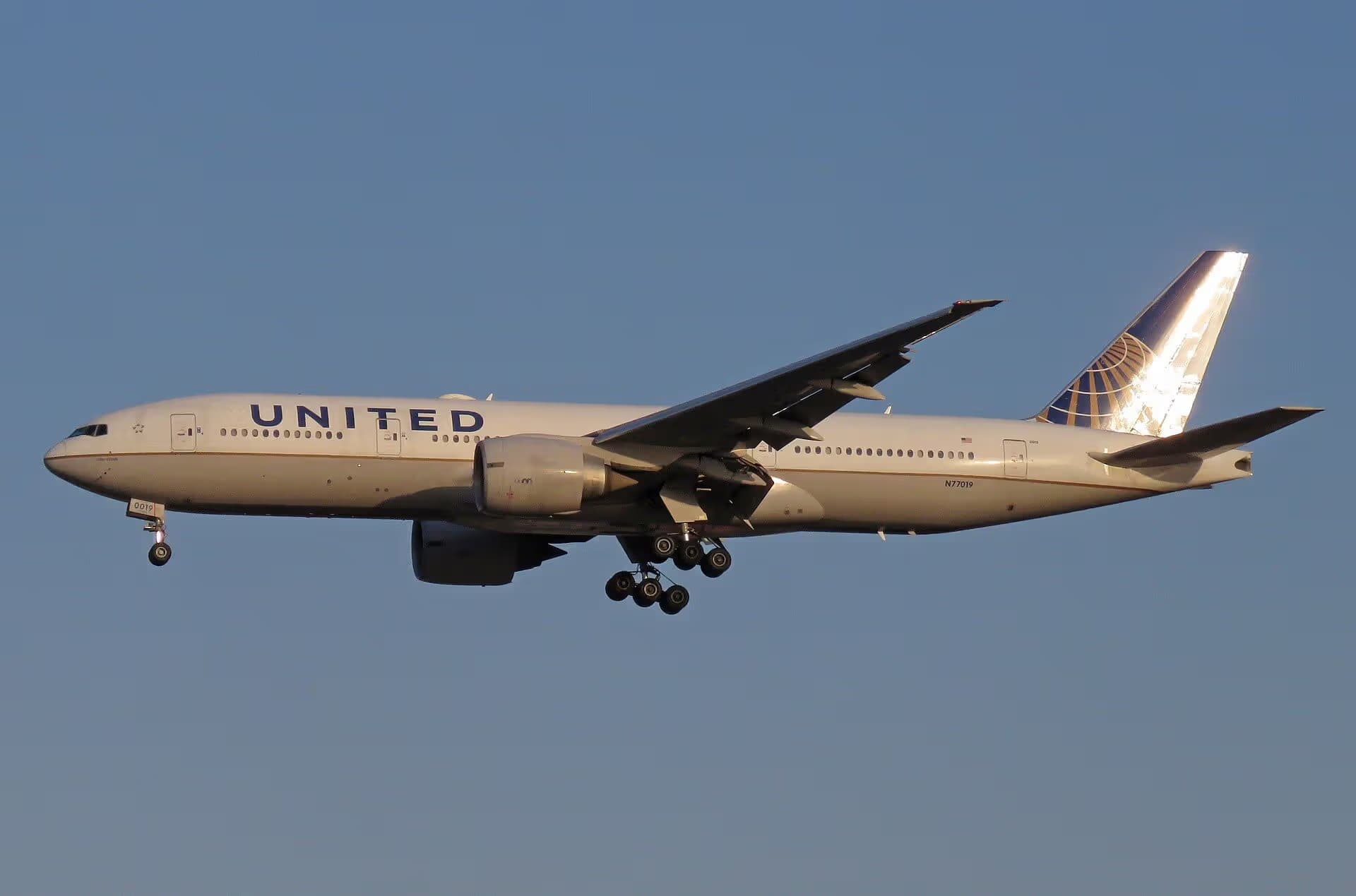 N77019 — Twin-engine aircraft