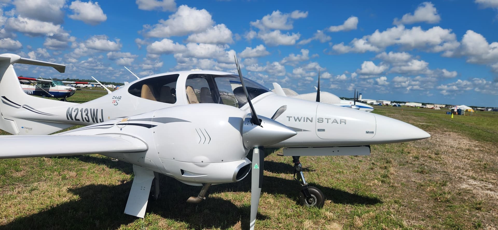N213WJ — Diamond DA 42 at Lakeland Linder Intl