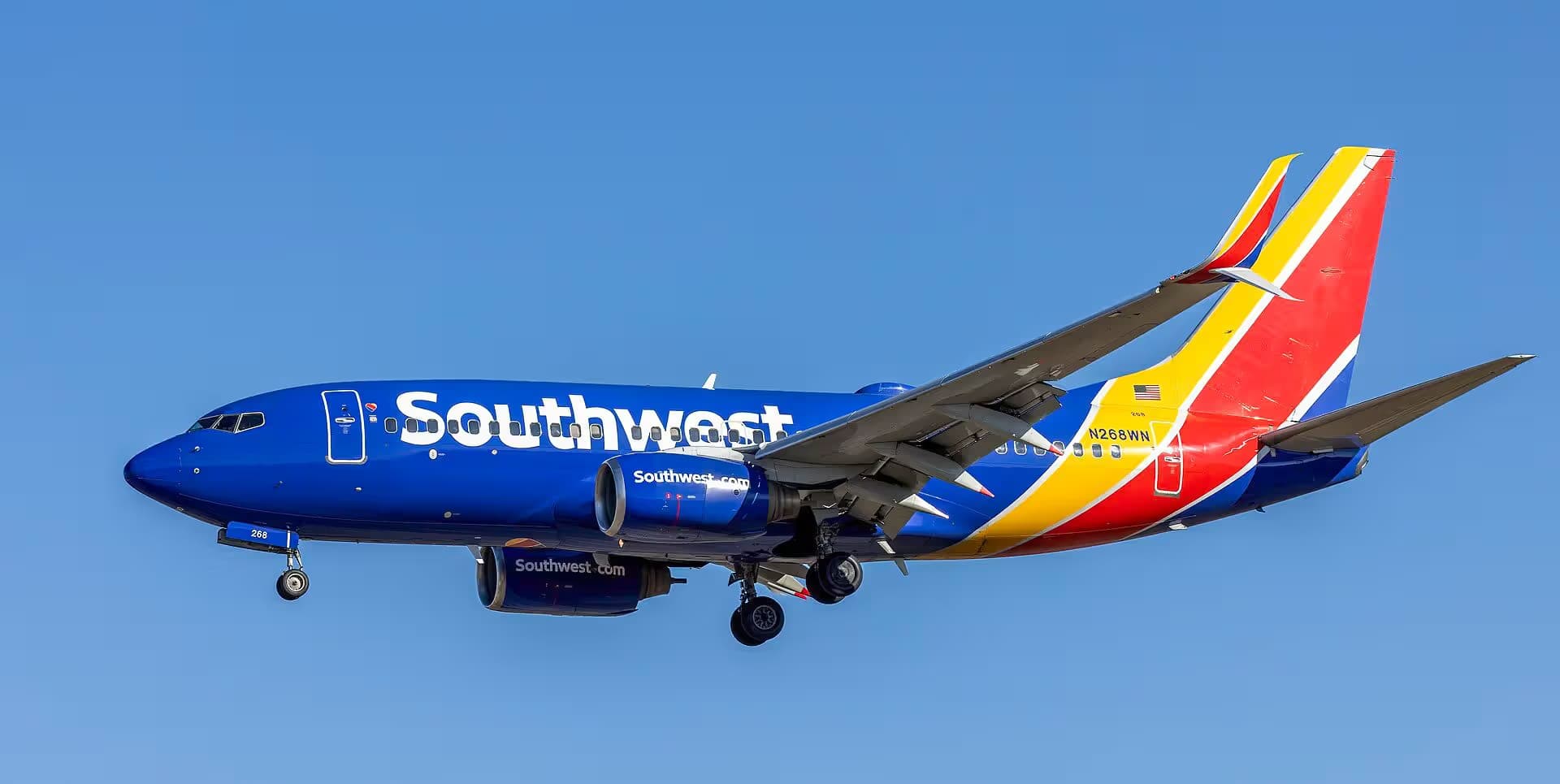N268WN — Boeing