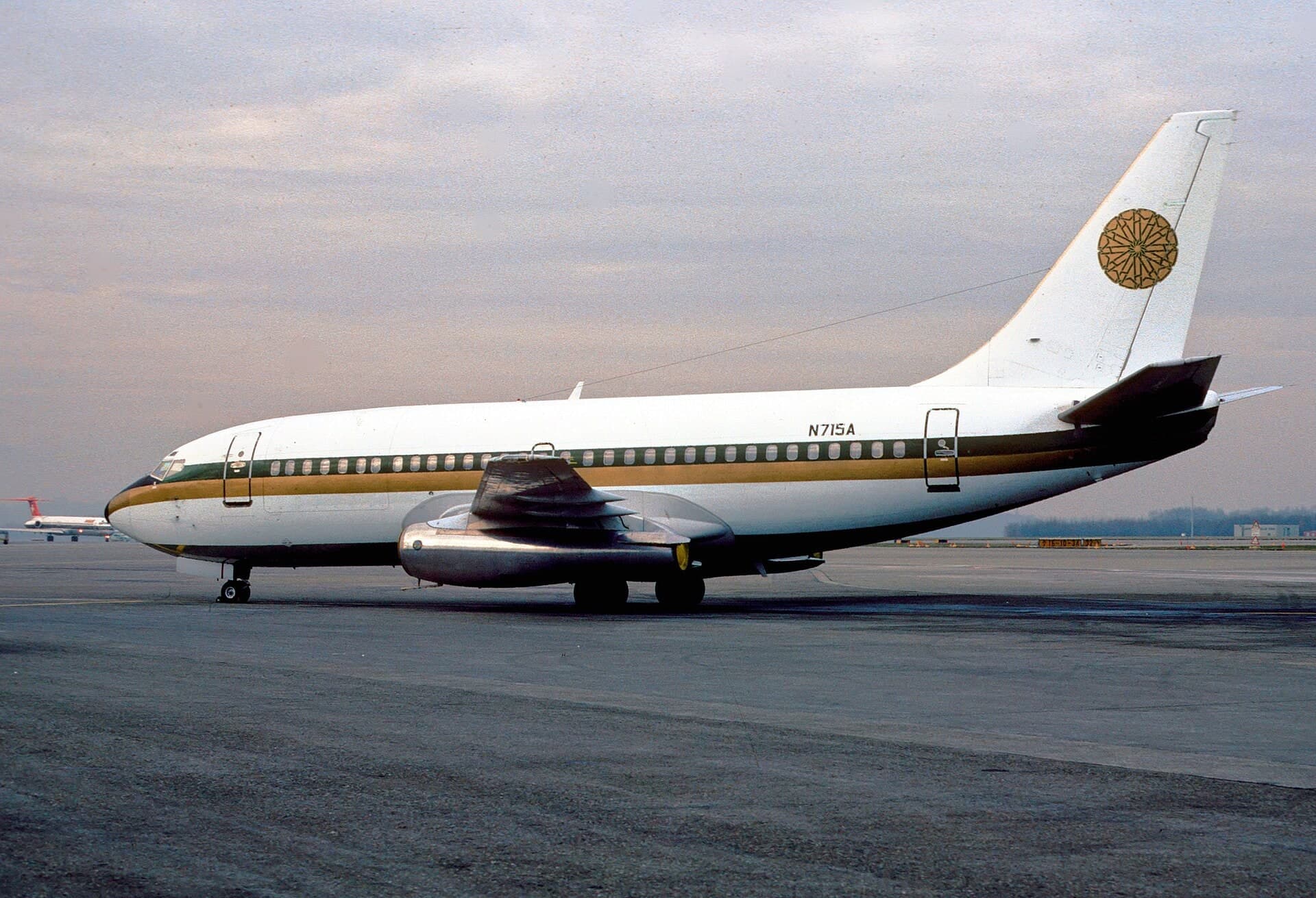 N715A — Twin-engine aircraft