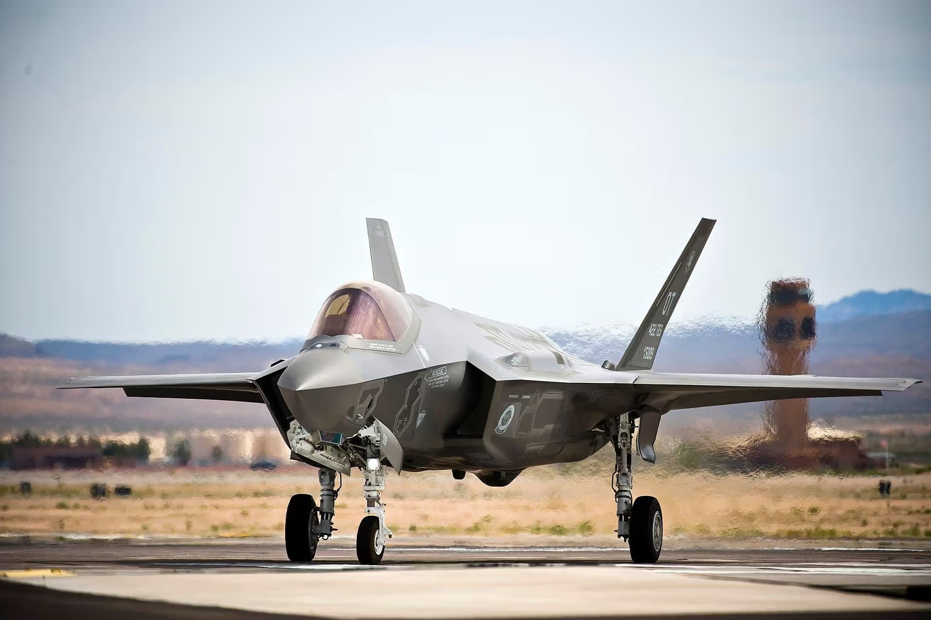 Unidentified — Lockheed at Nellis Air Force Base