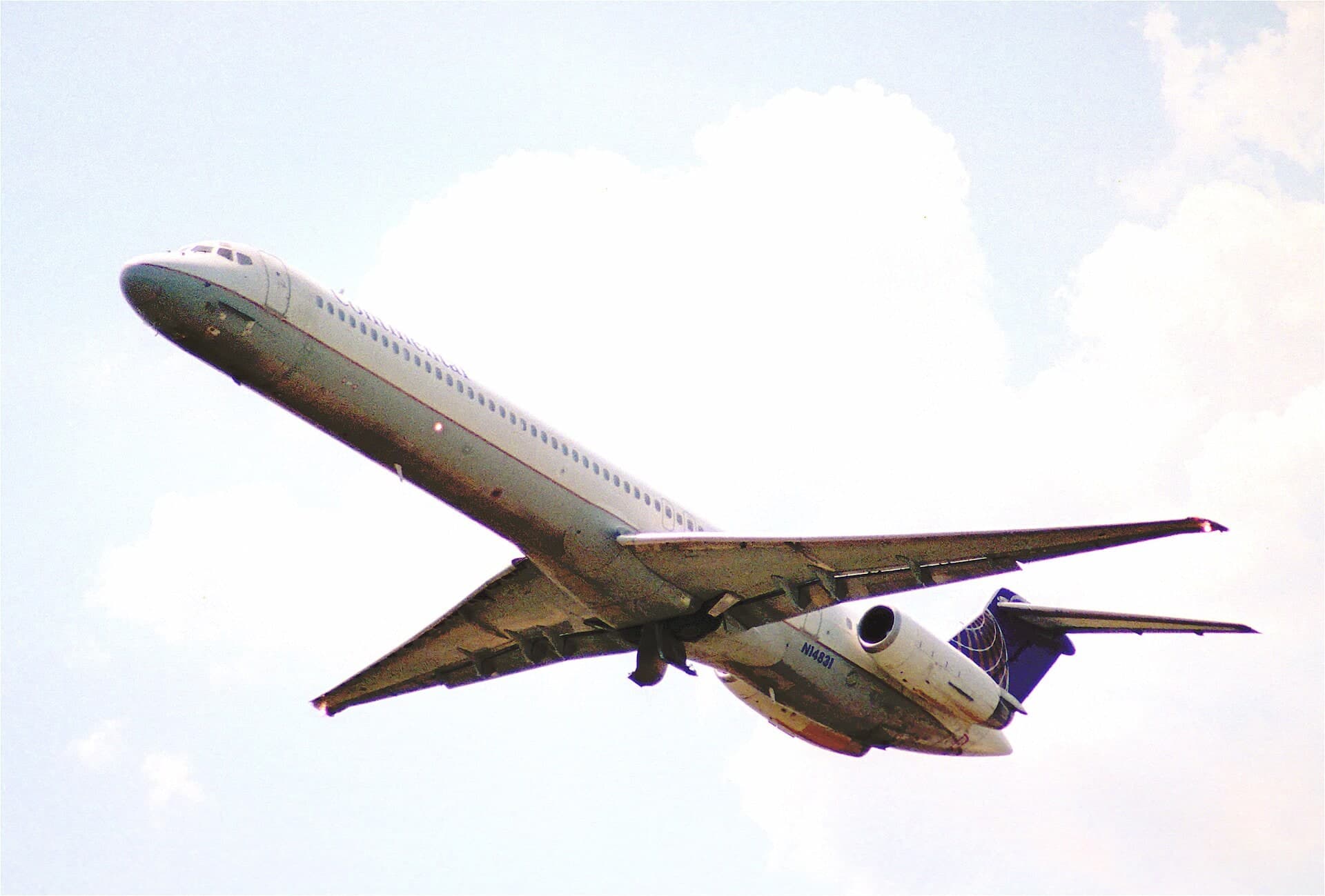 N14831 — Twin-engine aircraft