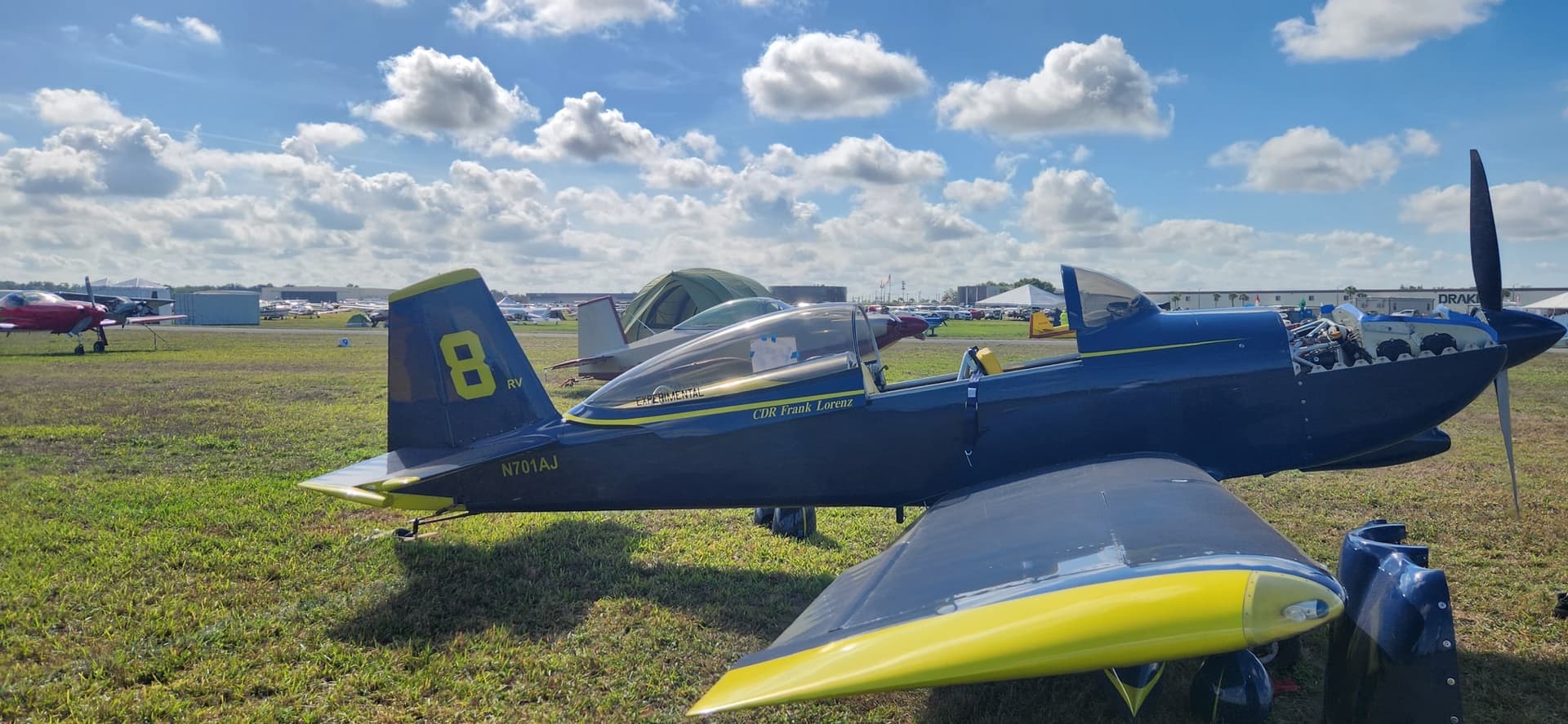 N701AJ — Van's Aircraft RV-8 at Lakeland Linder Intl