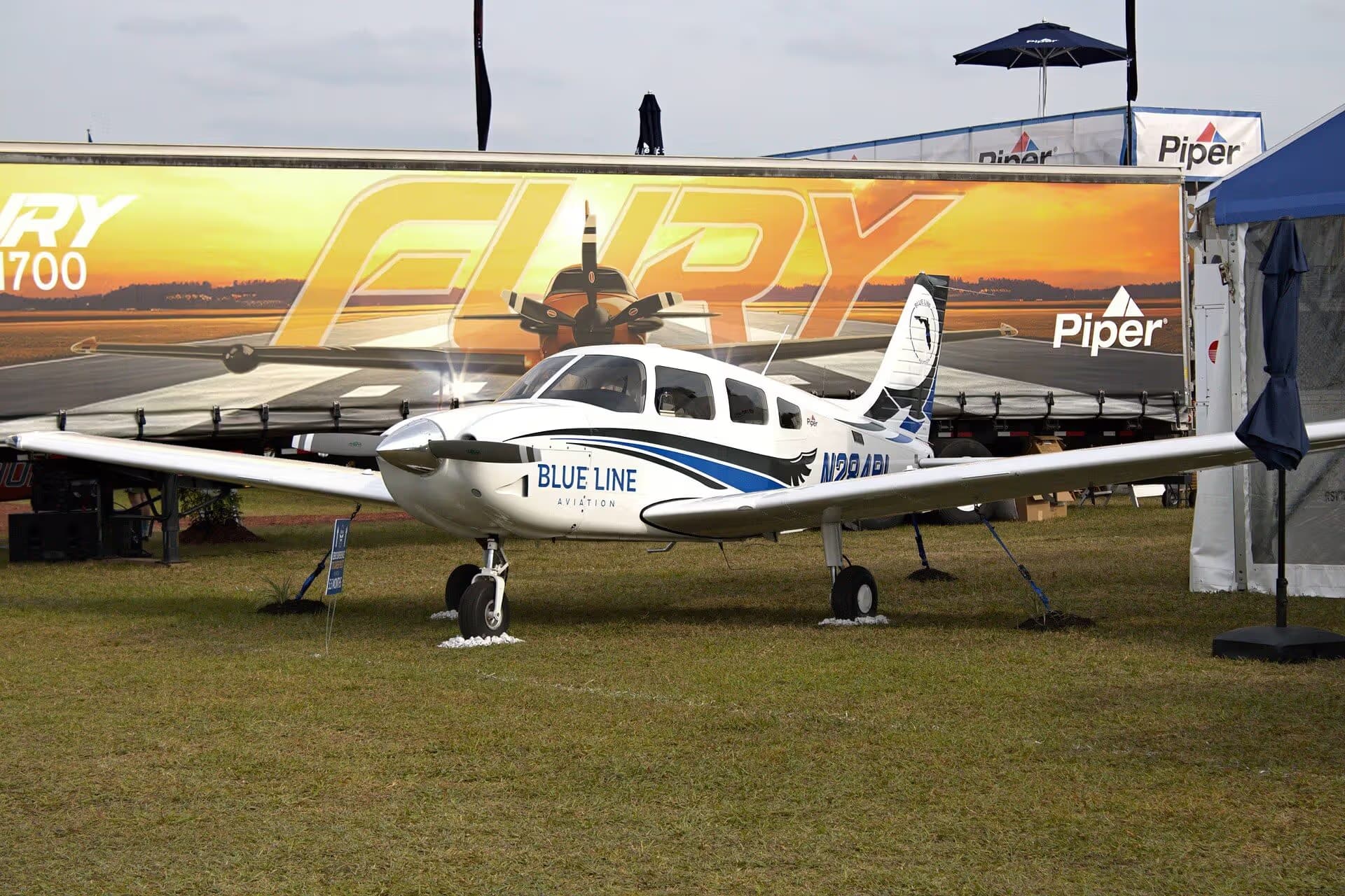 N284BL — Piper