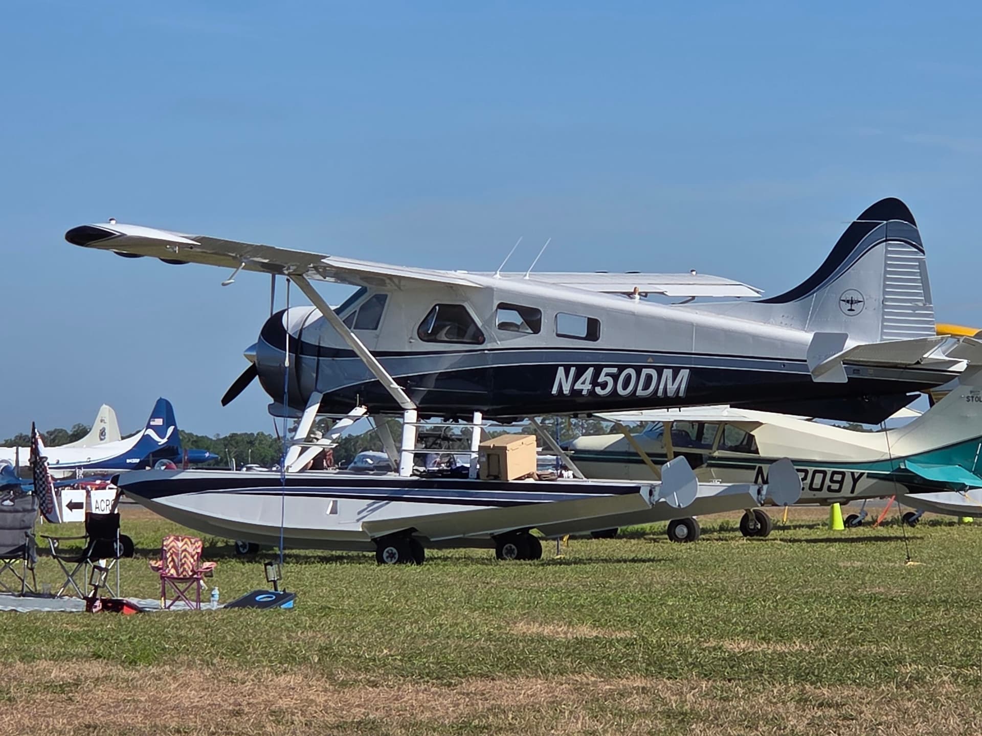 N450DM — De Havilland DHC-2 at Lakeland Linder Intl
