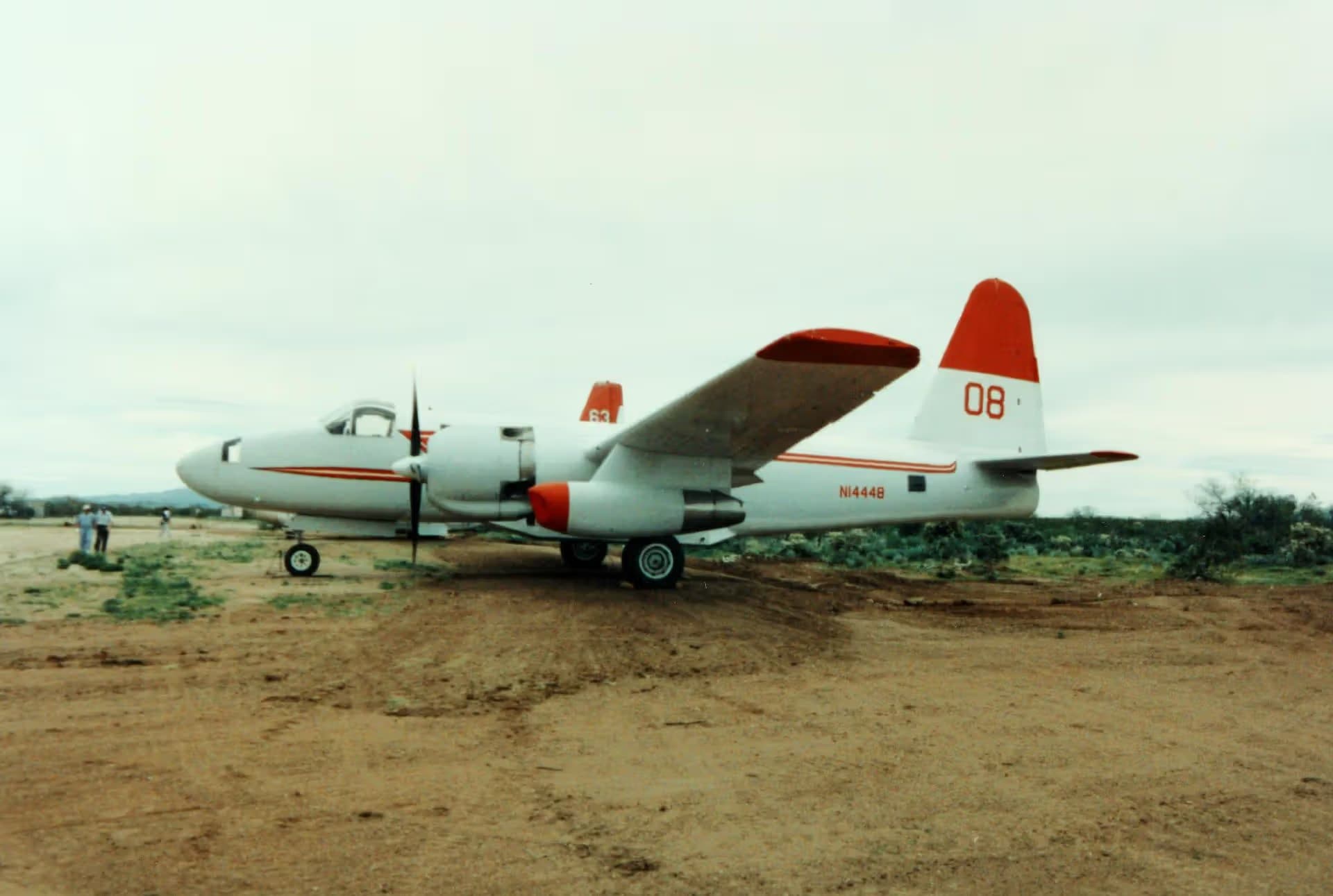 N14448 — Twin-engine aircraft