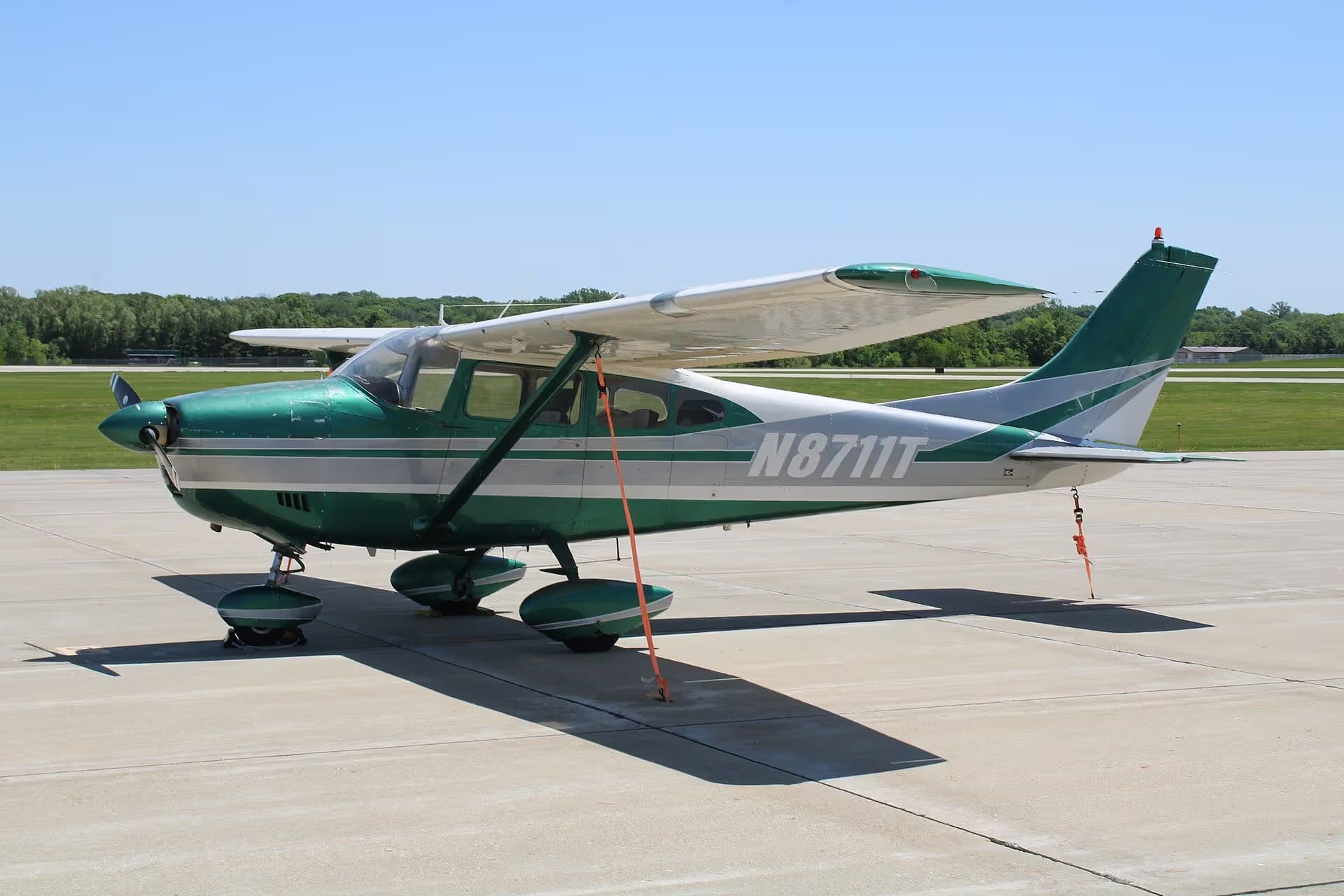N8711T — Single-engine aircraft