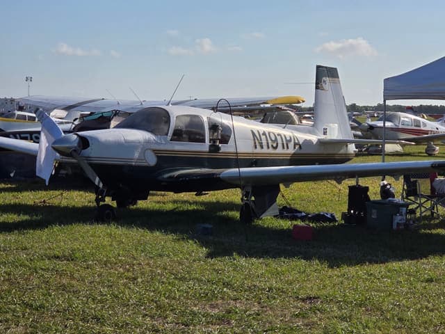 N191PA - Mooney M20D